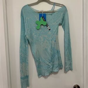 PH5 Blue Long Sleeve Silver Hardware L NWT